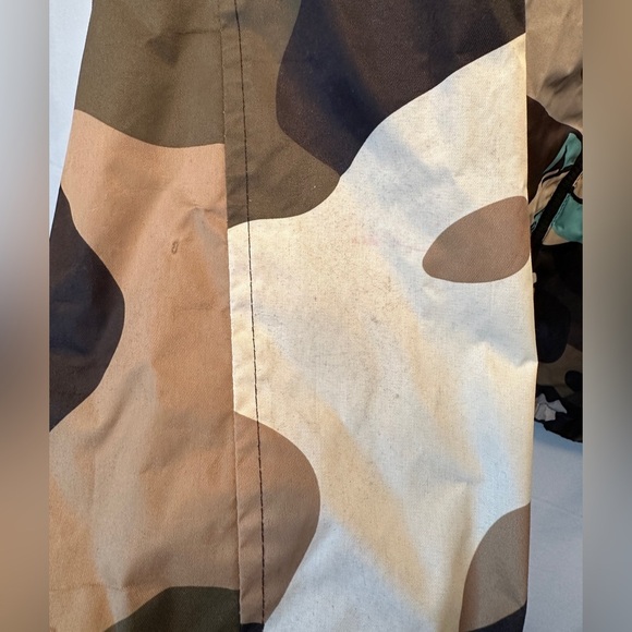 Members Only x Nickelodeon Rugrats Zip-Up Jacket Men's Medium Brown Cream Color - Picture 14 of 15